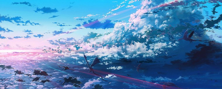 Аниме небо