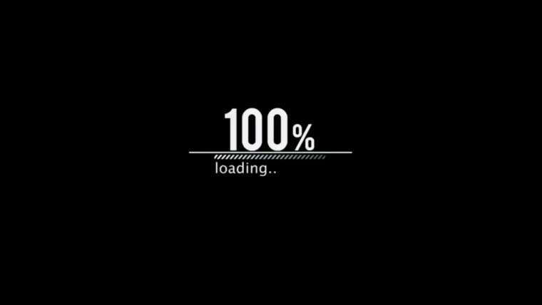 Loading 100 процентов