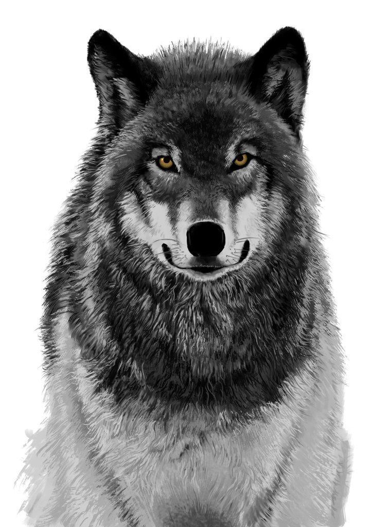 Светящиеся волки