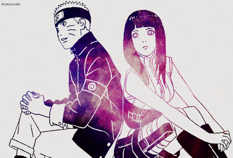 Эстетика аниме Наруто Хината