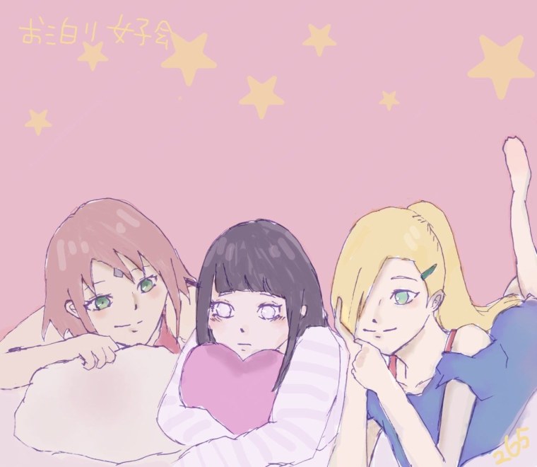 Сакура ино и Хината