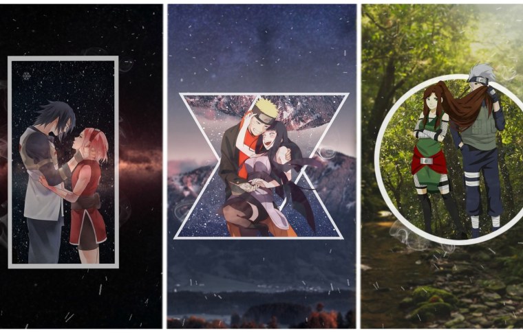 Наруто Какаши Сакура Саске коллаж