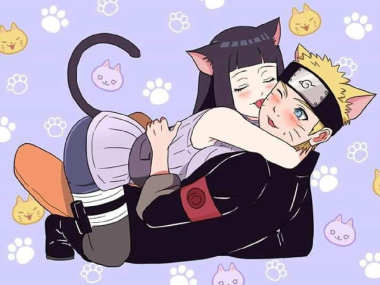 Хината Хьюга кошка