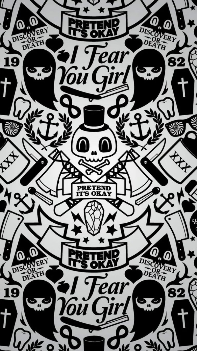 Модные обои на телефон для подростков