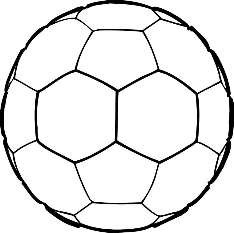 Волейбольный мяч трафарет