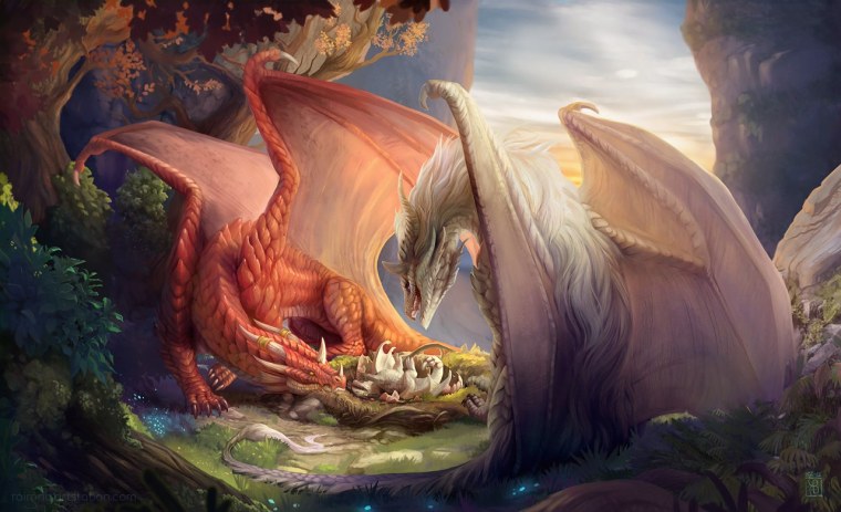 Энн Стоукс драконы