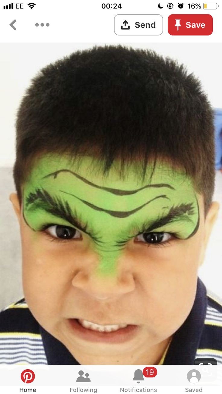 Аквагрим Халк