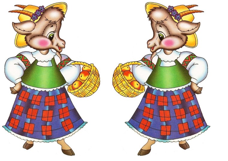 Плоскостной театр волк и семеро козлят