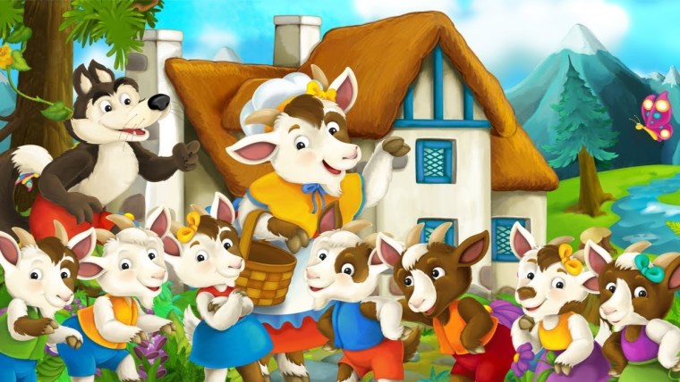 Семеро козлят без фона