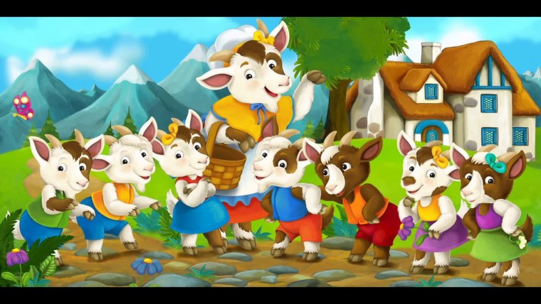 Коза и козлята мультик