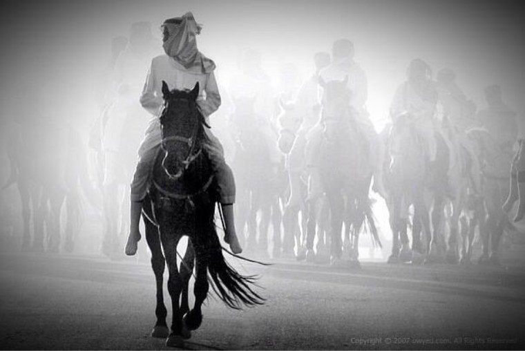 Мусульманин на коне