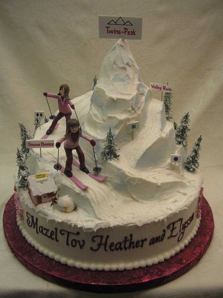 Торт для лыжника