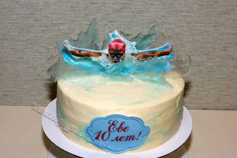 Торт в стиле хоккея