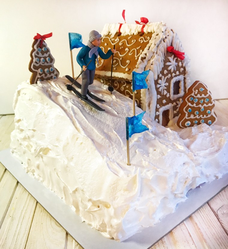Торт для сноубордиста