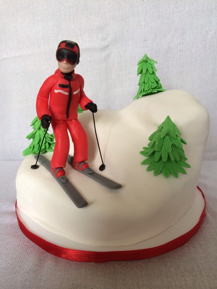 Торт для лыжника