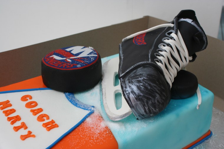 Торт беговые лыжи