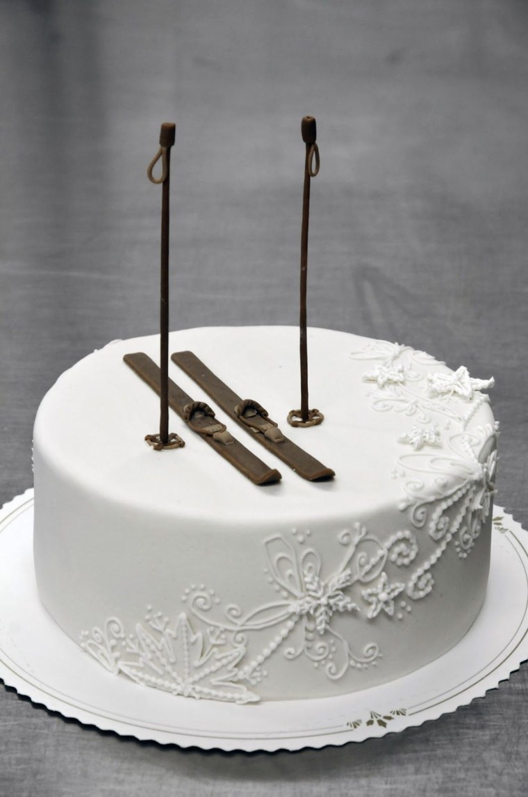 Торт для пловца