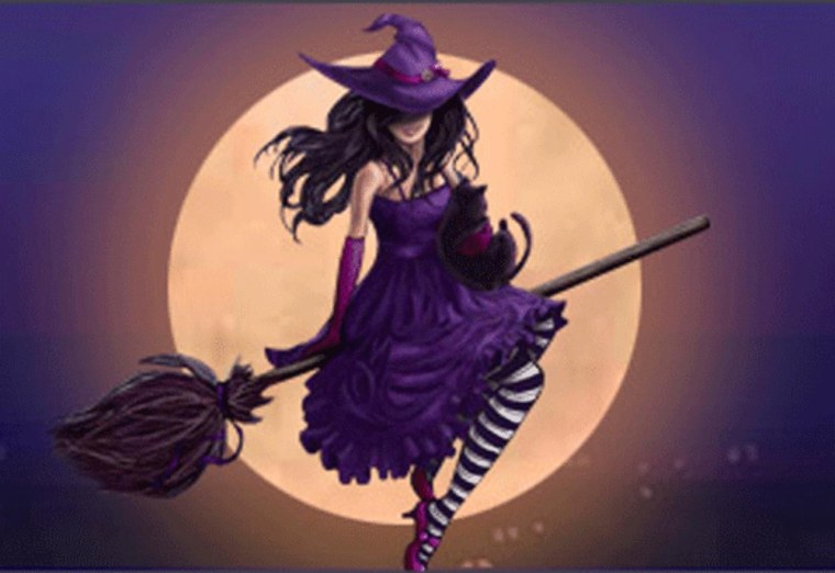 Фиолетовая ведьмочка