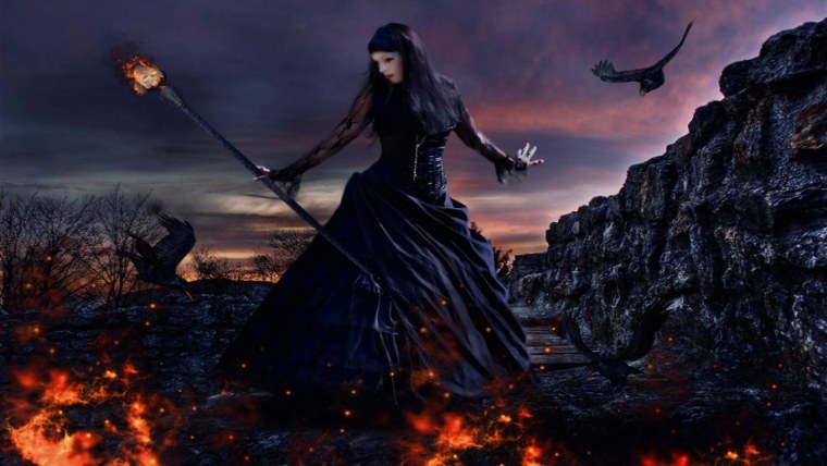 Очень красивая ведьма