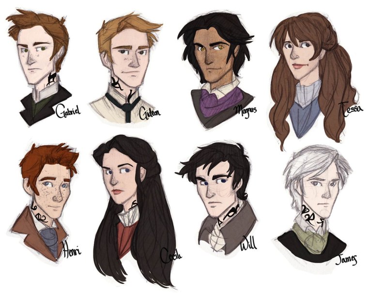 Гидеон де Виллер и Гвендолин Шеферд арт