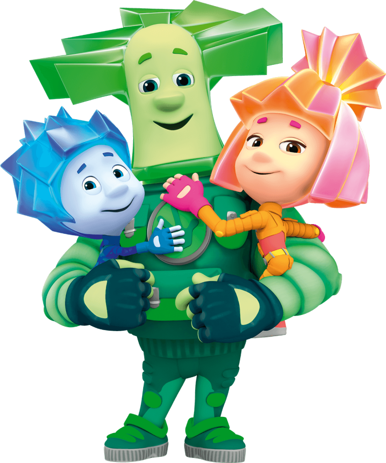 Фиксики Папус и Нолик