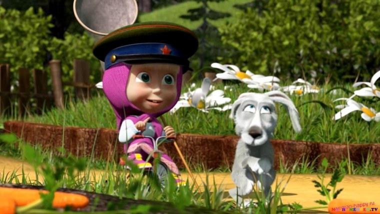 Маша и медведь граница на замке