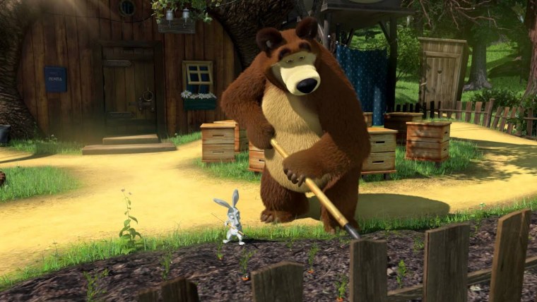 Маша и медведь граница на замке серия 12