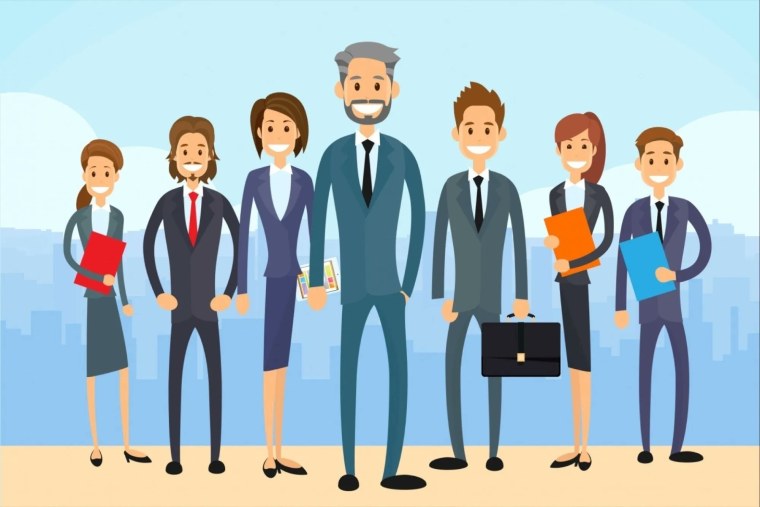 Персонал руководитель иллюстрация