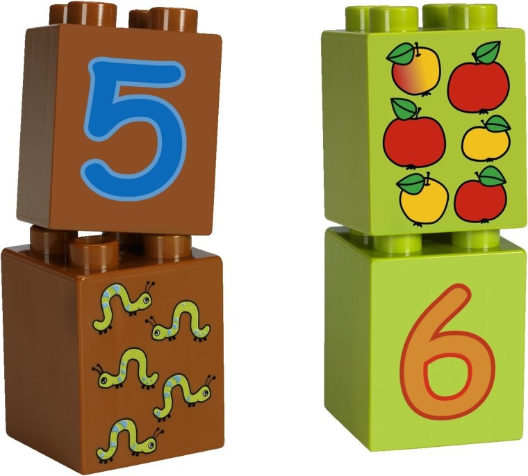 Цифра 5 лего