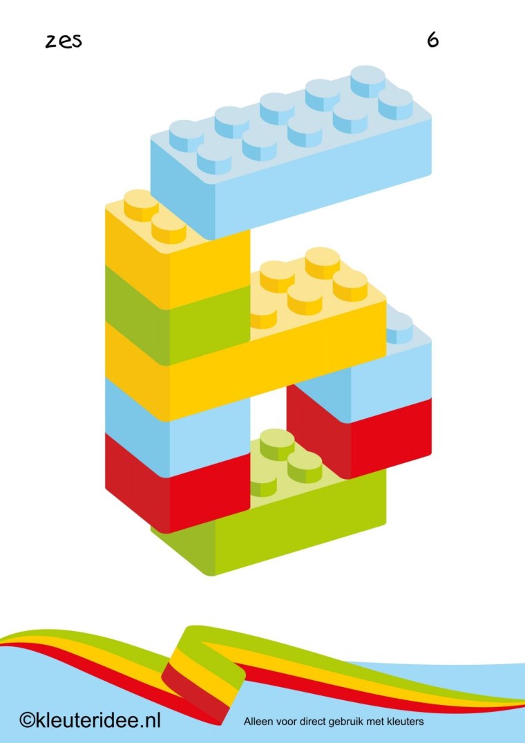 LEGO Duplo цифры