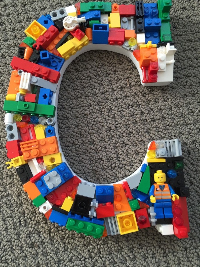 Конструктор лего буквы