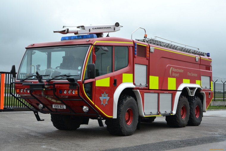 Современная пожарная машина