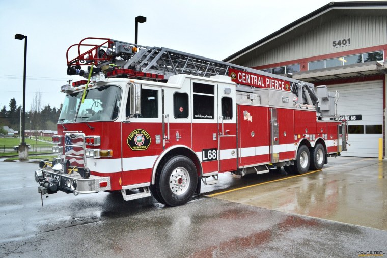 Красивая пожарная машина