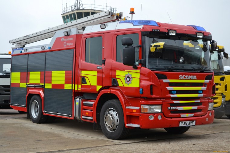 Пожарная машина Scania p300