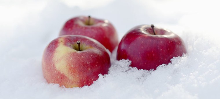 Подмороженные яблоки