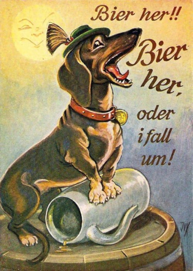 Открытки с таксами