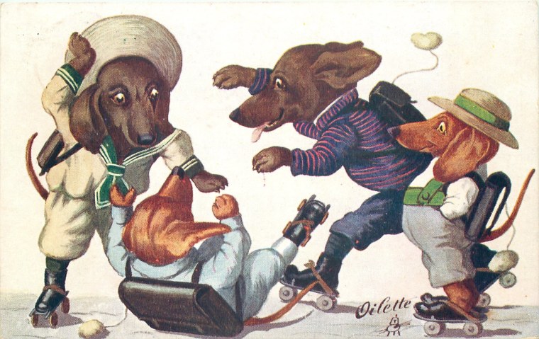 Arthur Thiele Dachshund таксы