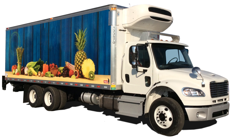 Грузовая машина для продуктов