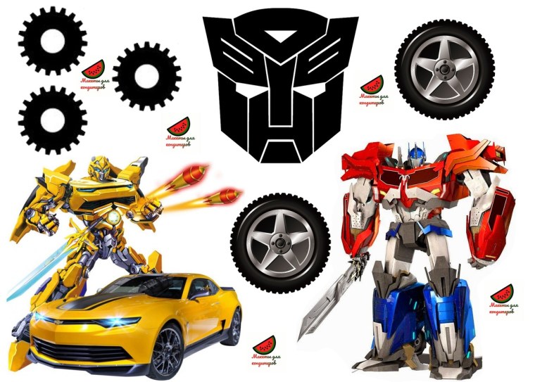 Трансформеры для печати