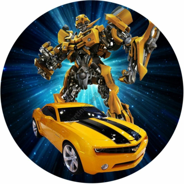 Трансформеры фотопечать вафельная бумага