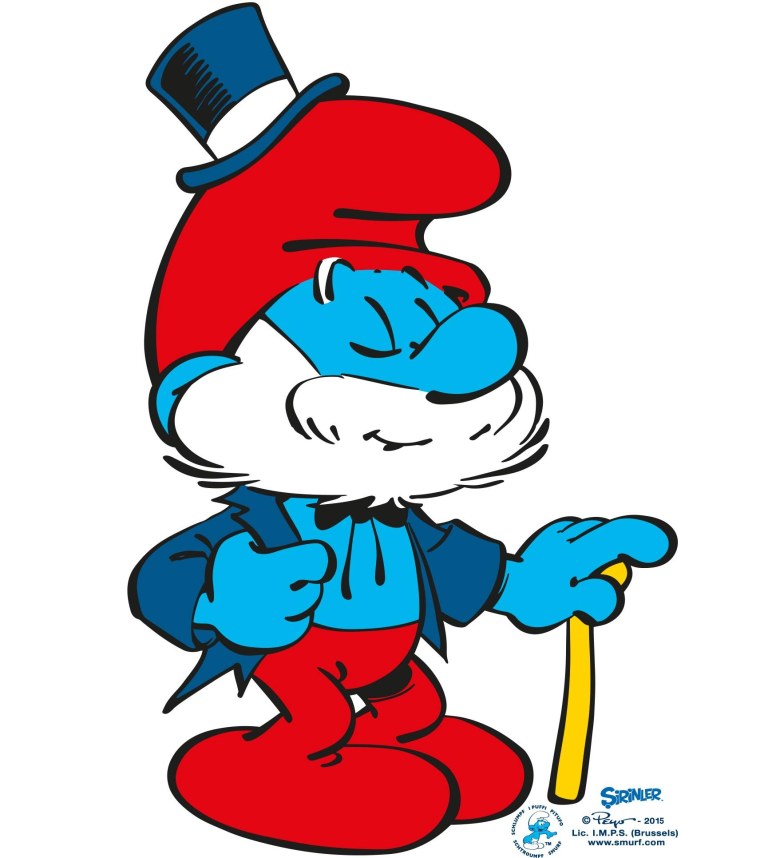 Папа Смурф и мама Смурф