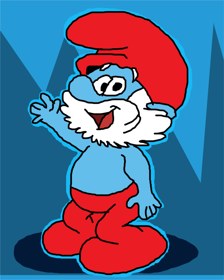 Папа Смурф на аву