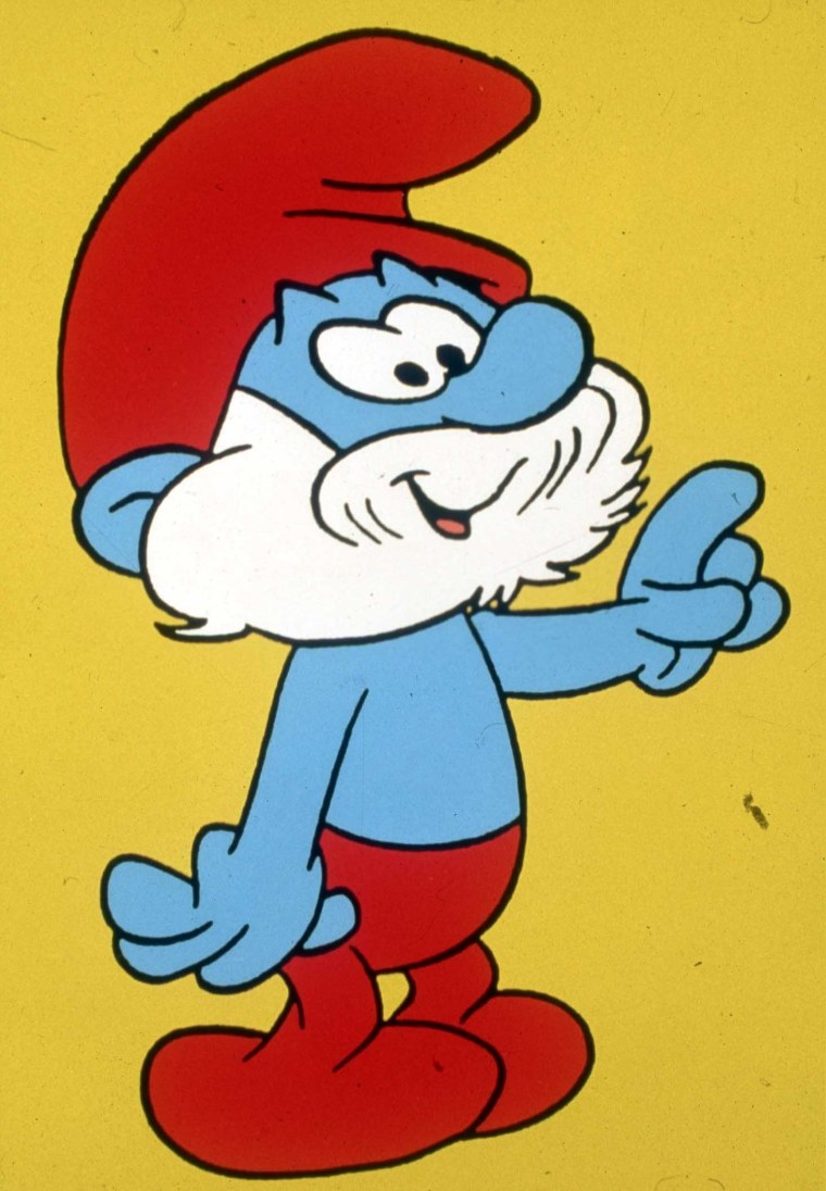 Папа Смурф фото