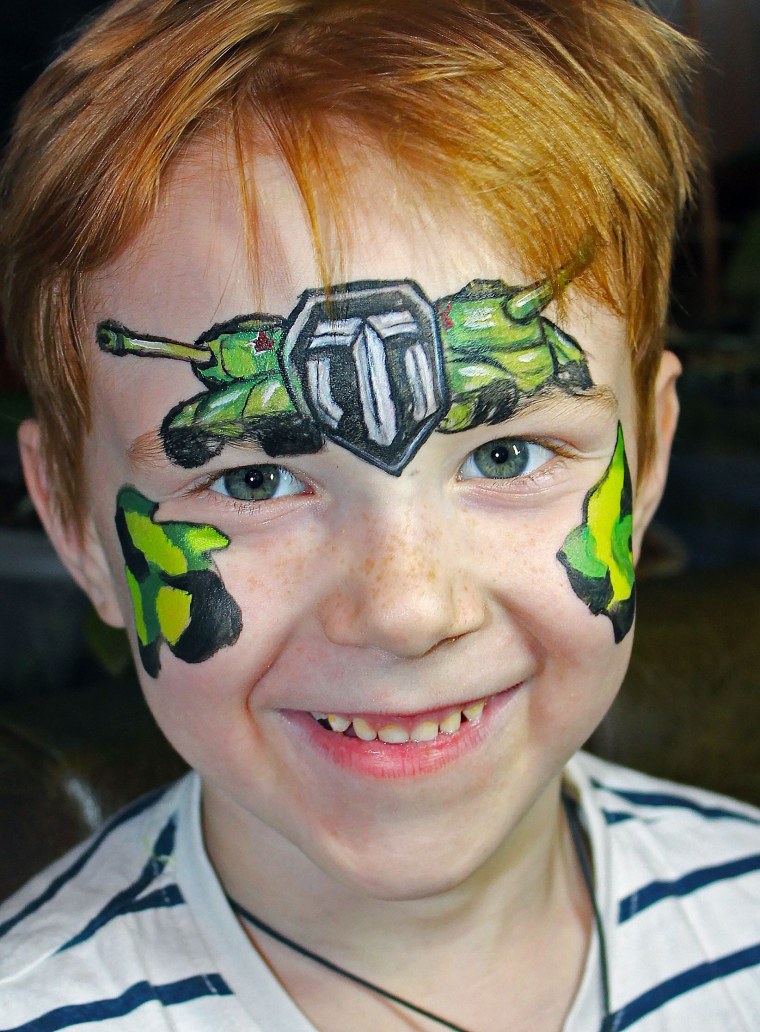 Аквагрим для мальчиков