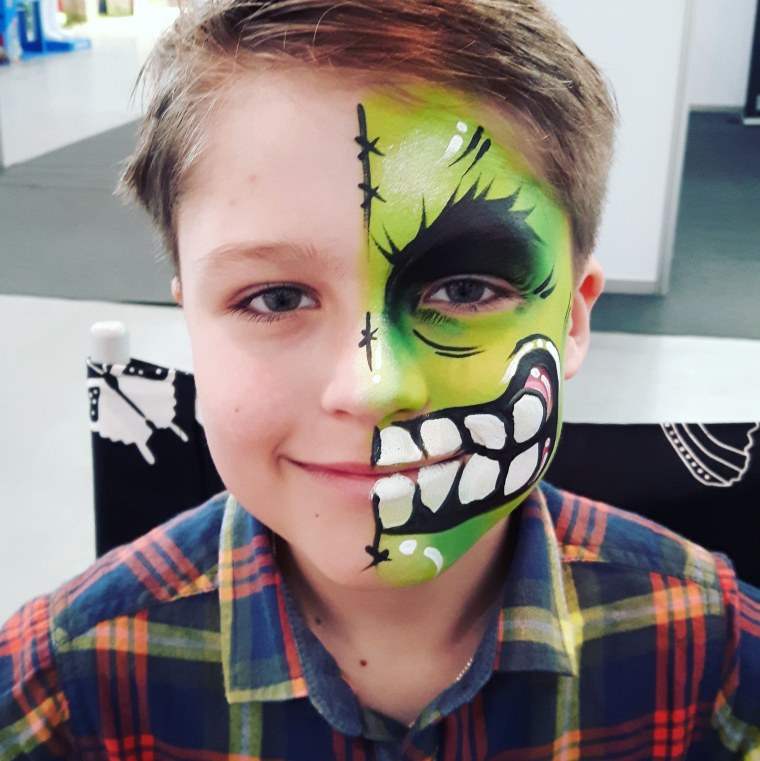 Макияж для Хэллоуина для мальчиков