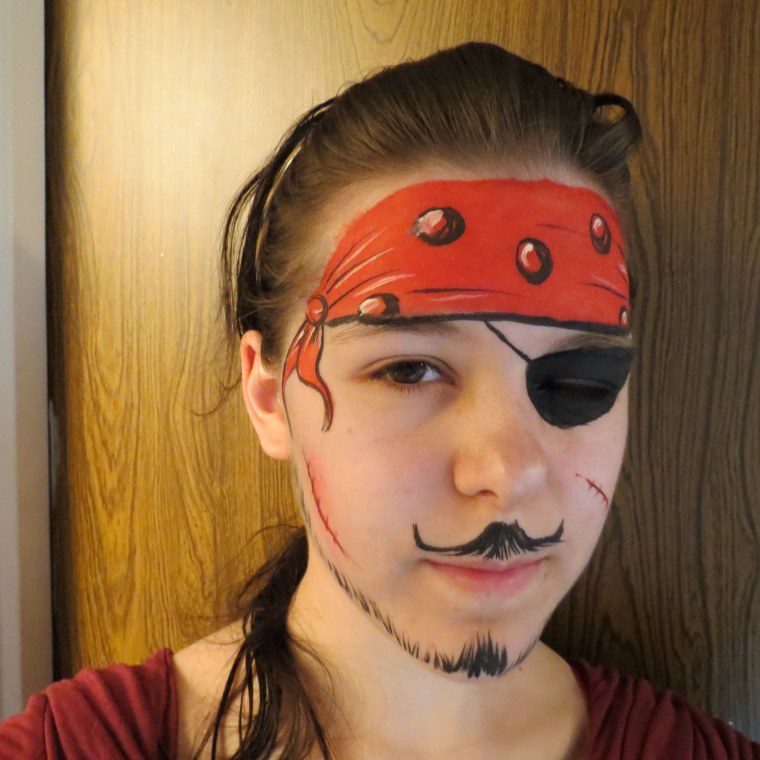 Аквагрим пират