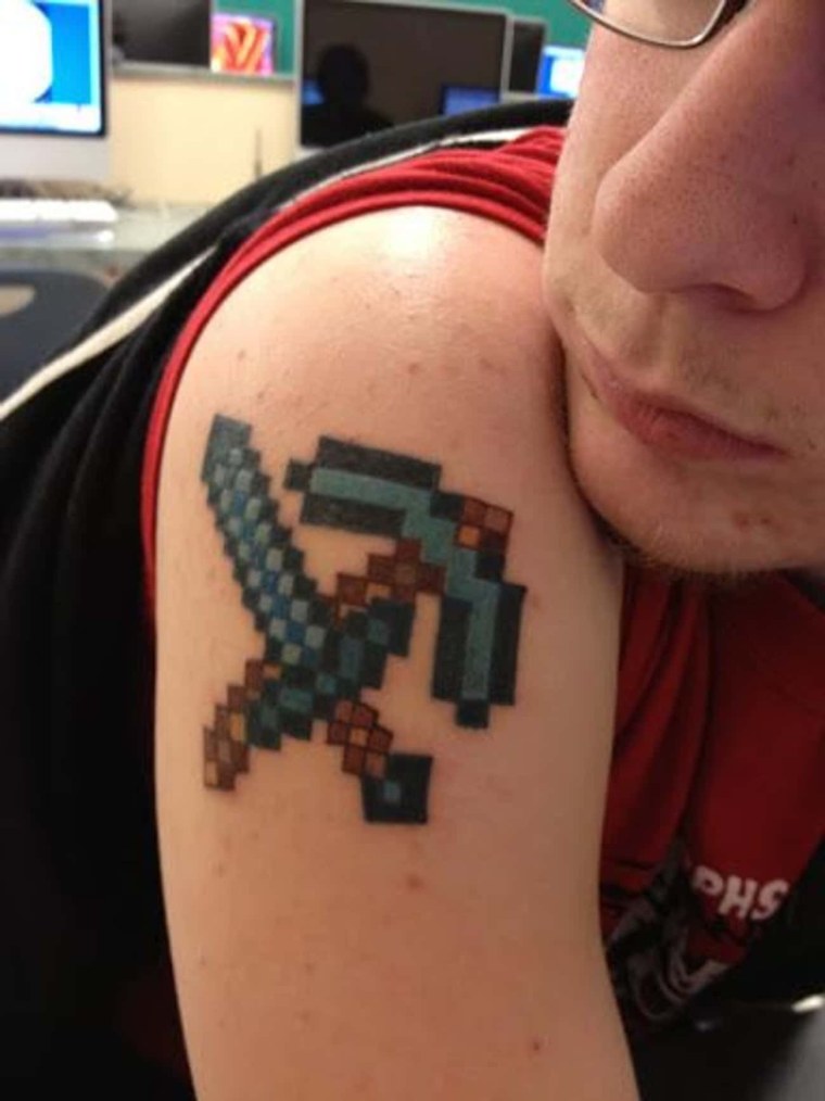 Татуировки из МАЙНКРАФТА