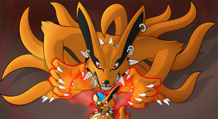 Лего курама девятихвостый