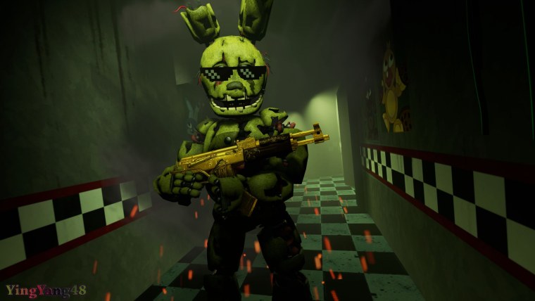 FNAF 3 Springtrap