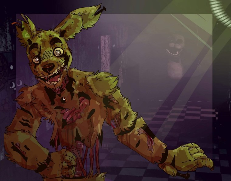 Спринг трап ФНАФ 3